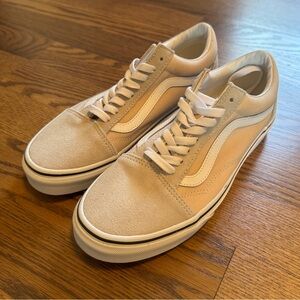 Vans Beige Women's Sneakers 8.5